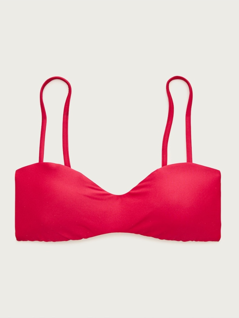NWT J.Crew “Wave” Bikini Top in Classic Sculpt Autumn Berry – Small